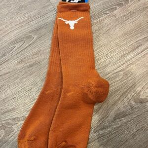 Burnt Orange Longhorn Men's Socks